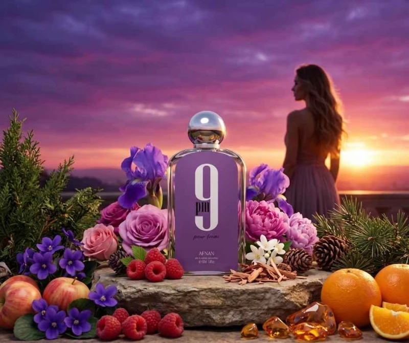 Afnan 9 PM Pour Femme 100 ml EDP(1).jpg