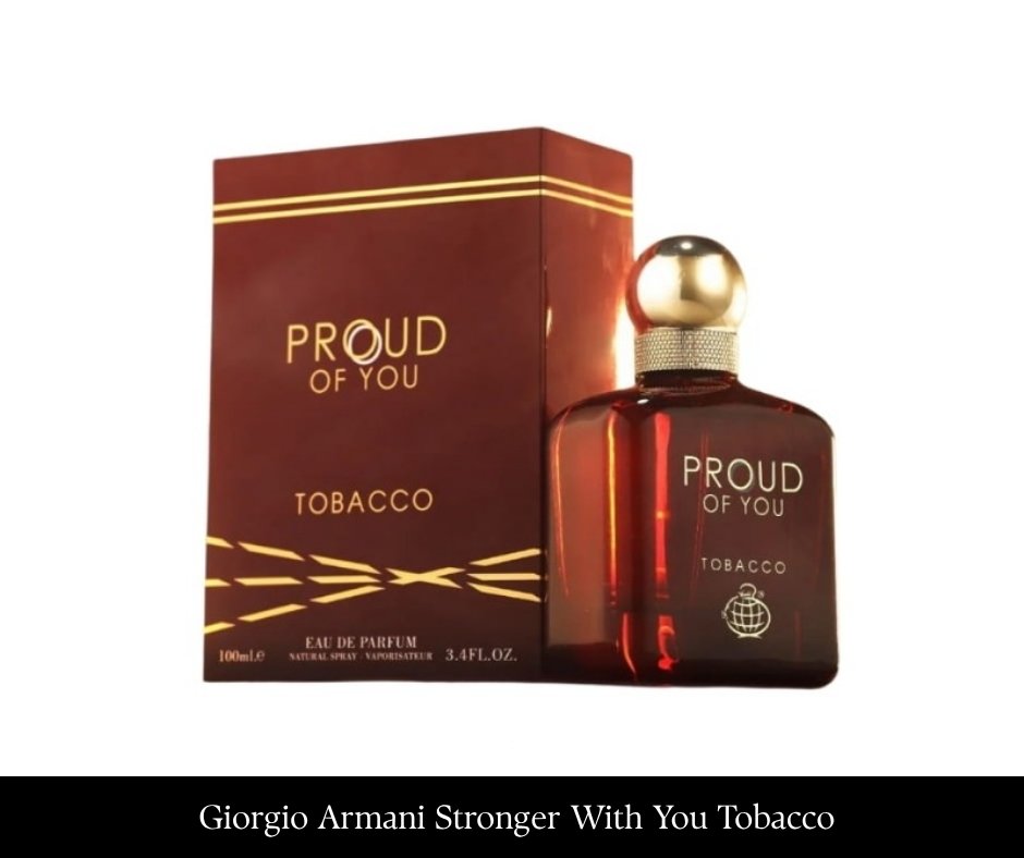 Fragrance World Proud Of You Tobacco 100 ml EDP – perfumy męskie tytoń  wanilia bourbon bursztyn pieprz